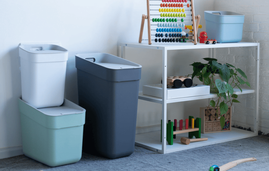 koš za otroške igrače